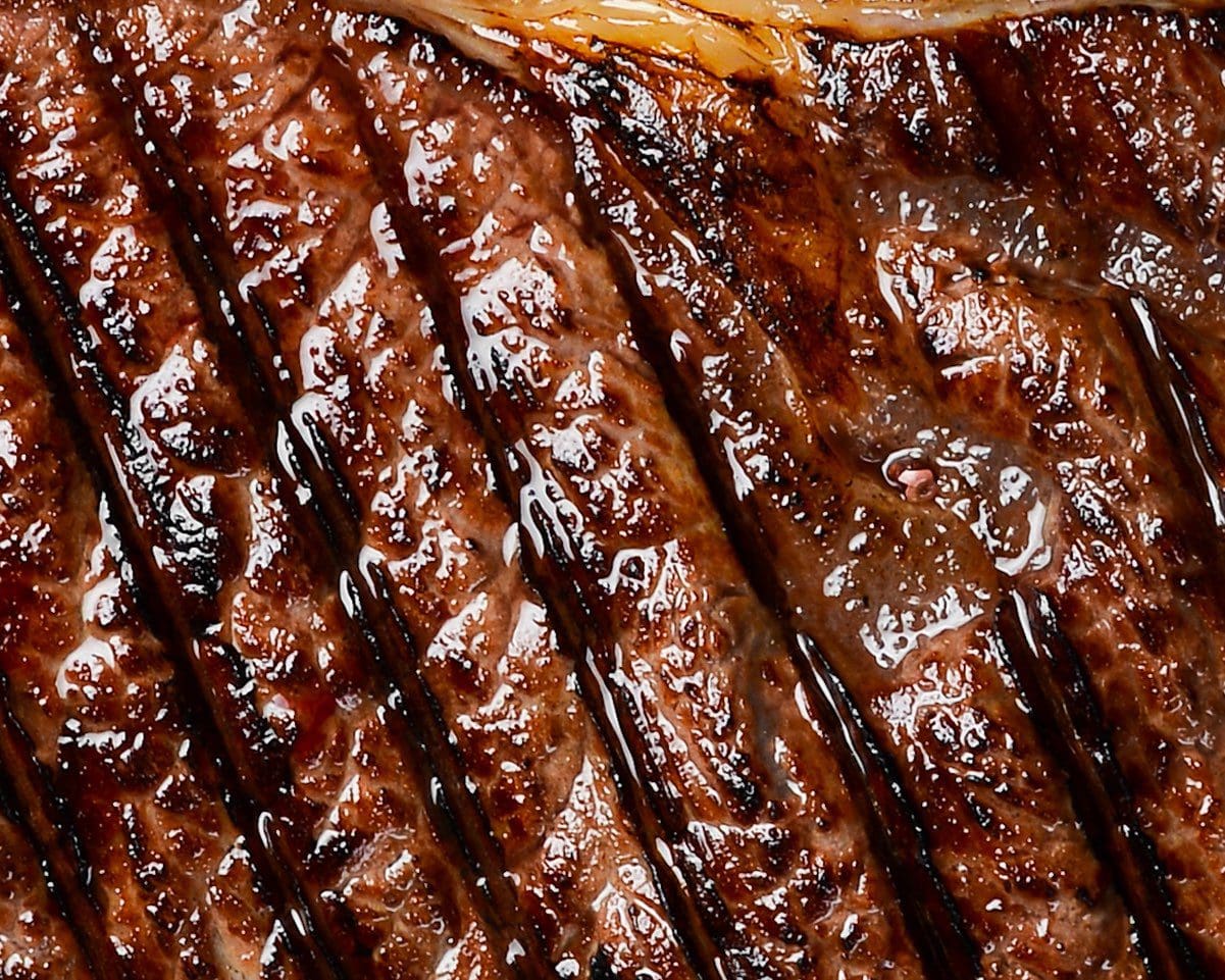 Grilled steak close-up – a key product in global red meat price trends