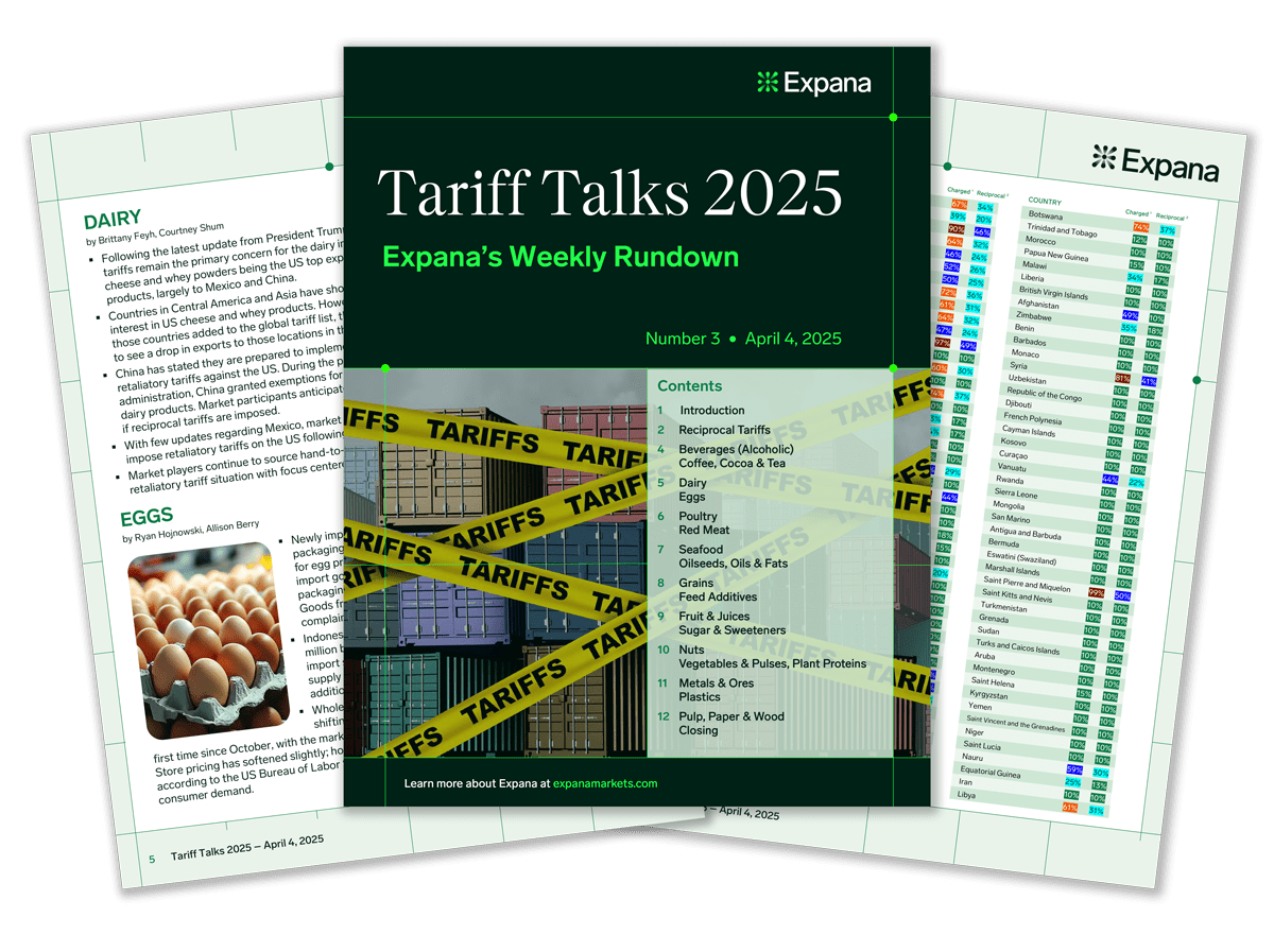 Weekly Tariff Talk Report: Sign Up image